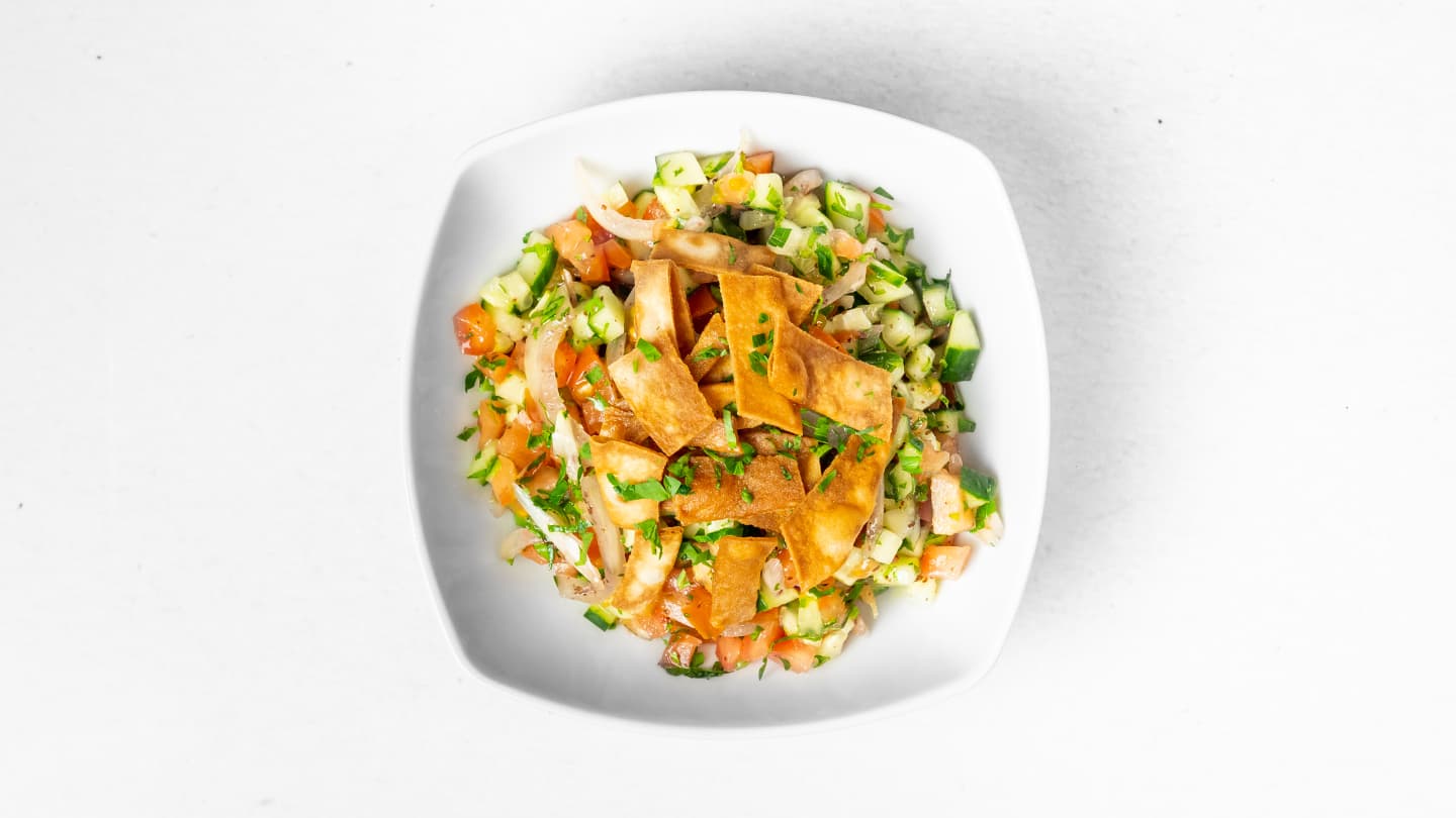 Fatush Salad-Salát fatúš